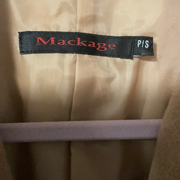 Mackage Brown Wool Coat - Picture 5 of 6